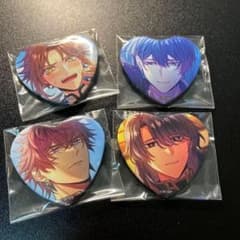 乙女道士 缶バッジ ハオラン シャオウ ウロ ユーハン ハート缶バッジ