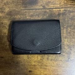Maison Sbond メゾンエスボンド　三つ折り財布 ブラックのサムネイル