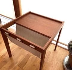 送料込デンマーク製bent silberg mobler サイドテーブル - メルカリ
