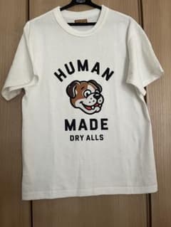 HUMAN MADE Tシャツ ホワイト ブルドッグL - メルカリ