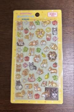 ぷっくりシール コーギー 犬のサムネイル