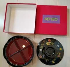 KENZO 仕切り皿付きの漆器風オードブル重のサムネイル