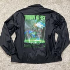 美品 24KARATS TOKYO コーチジャケット L ナイロンジャケット 黒 