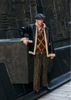 【Needles】417別注 ZIPPED TIBETAN JACKETのサムネイル