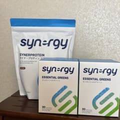 Synergy ☆サイナープロテインココア グリーン2箱セット売りのみ