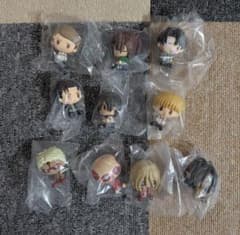 Thumbnail of 進撃の巨人 一番くじ ちょこのっこフィギュアH・I賞 10種コンプリート