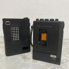 ケース付 SONY カセットテープレコーダー TC-1000B 昭和レトロ - メルカリ