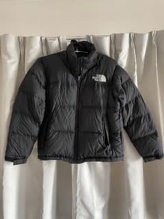 THE NORTH FACE ブラック ダウンジャケット ショート ヌプシのサムネイル