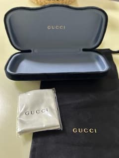 新古品⭐︎GUCCI グッチ⭐︎メガネケース クリーニングクロス、収納袋
