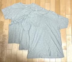 灰色無地Tシャツ×3枚セット(※値下げあり)のサムネイル
