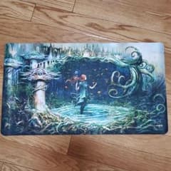 MTG 森　プレイマット　オンスロート　サイン入り MTG 森 プレイマット オンスロート サイン入り MTG 森 プレイマット