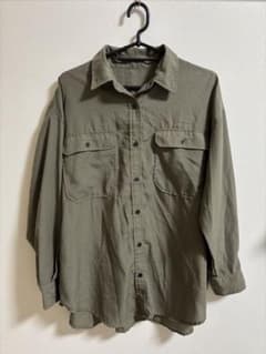 for/c 速乾UVカット長袖シャツ カーキ Mサイズのサムネイル