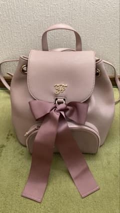 Maison de FLEUR リボンリュック ピンクのサムネイル
