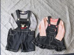 ミキハウス オーバーオール 80【りー様専用】のサムネイル