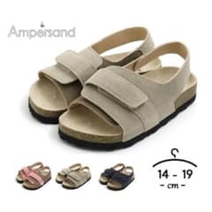 【新品未使用】ampersand(アンパサンド)コンフォートサンダル16cmのサムネイル