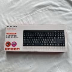 Thumbnail of ELECOM 有線キーボードTK-FCM084BK