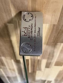 最終価格Scotty Cameron Squareback No. 1 レフティ - メルカリ