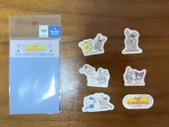 ラッピー サンリオキャラクターズ　フレークシール(6種セット)のサムネイル