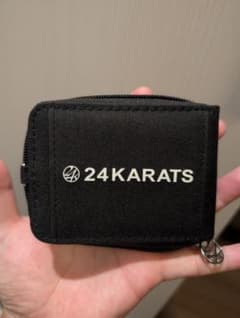 24KARATS カードケース ブラックのサムネイル