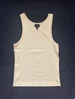H&M タンクトップ スリムフィット ホワイト Mサイズのサムネイル