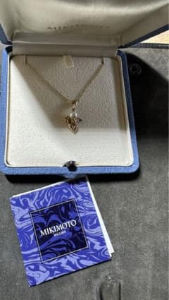 mikimoto ミキモト k18 天使 akoya パール ネックレス - メルカリ