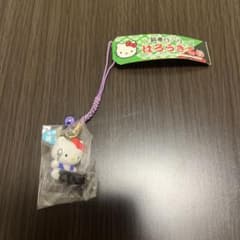 ご当地キティ　ストラップ　根付け　鍋奉行シリーズ　京都名物　湯豆腐　2002