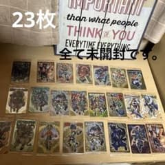 神羅万象チョコ カード まとめ売り 23枚セット 羅震獄双星神 他 全て未開封 神羅万象チョコ カード まとめ売り 23枚セット 羅震獄双星神 他 全て未