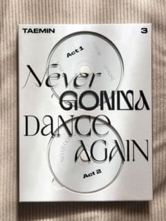 テミン TAMIN CD Never Gonna Dance Again 未開封 TAEMIN テミン NEVER GONNA DANCE AGAIN CD - メルカリ