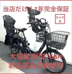 1年保証 新型 パナソニック ギュット 20インチ 紺色 電動アシスト