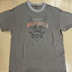 う*プ様 HARLEY DAVIDSON ロゴTシャツ グレーのサムネイル