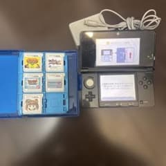 s*7님 Nintendo 3DS 본체 코스모 블랙 번역 있어 카세트 첨부
