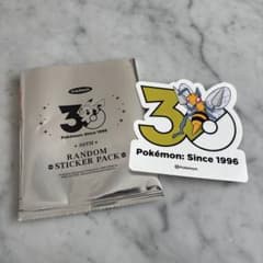 한국 한정 포켓몬 30주년 스티커 스피어