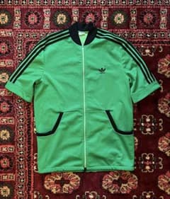 adidas 70s フランス製　basketball ウォームアップジャージ adidas 70s フランス製 basketball ウォームアップジャージ - メルカリ