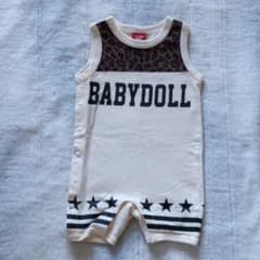 BABYDOLL ベビードール ロンパース 70cm ヒョウ柄 星のサムネイル