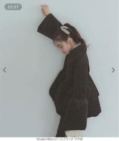 新品⭐︎プチレタス　中綿キルティングデザインアウターのサムネイル