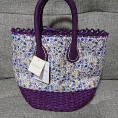 ★ハッシュアッシュかごバッグ★新品のサムネイル