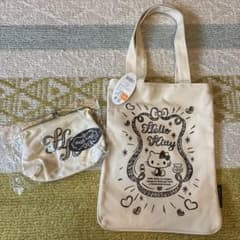 キティ　Hello Kitty トートバッグ＆ポーチ セットのサムネイル