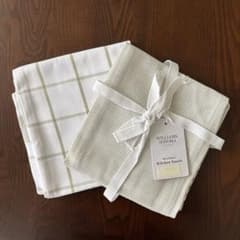 WILLIAMS SONOMA ウイリアムズソノマ キッチンタオル 2枚セット - メルカリ