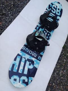 子供用CSB スノーボード 118 cm　バインディング付き 3回使用 CSB スノーボード 118C 子供用 ジュニア キッズ - メルカリ