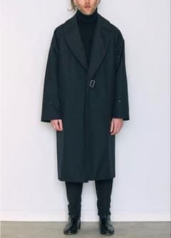 エ*ア様 COMOLI 18aw ウールサージタイロッケンコート size2 - メルカリ
