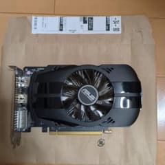 ASUS グラフィックボード ダブルファン　GTX1050Tiのサムネイル