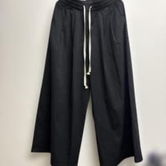 MANFINITY ブラック ワイドパンツ イージーパンツ Sのサムネイル
