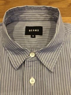 BEAMS ビッグシルエットシャツ　ストライプのサムネイル