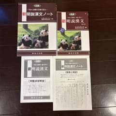 新明説漢文&ノート　解説付きのサムネイル