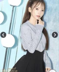 MM Monogram Knit Tops BLACK