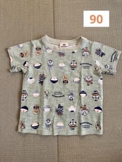 アンパンマン　どんぶりまんトリオ　半袖Tシャツ90cmのサムネイル
