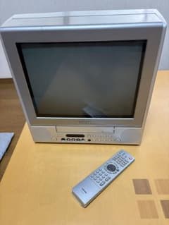東芝 15VS17 ブラウン管 テレビデオ VHS一体型テレビ リモコン付き