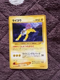 ライコウ_プレミアムファイル3 PROMO 第2世代（☆neo・☆VS・☆we