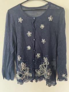 【CICCARELLO】花柄長袖カーディガンのサムネイル