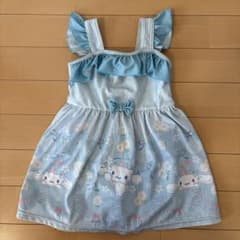 シナモロール 水着 110 女の子 サンリオ ワンピース シナモン ブルーのサムネイル